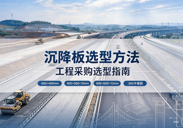 佳木斯沉降板选择方法