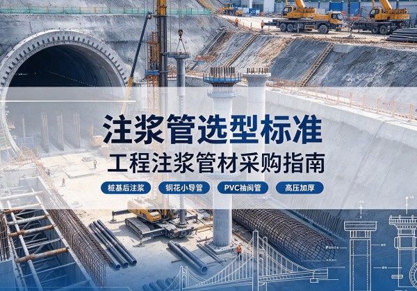 佳木斯注浆管选型标准
